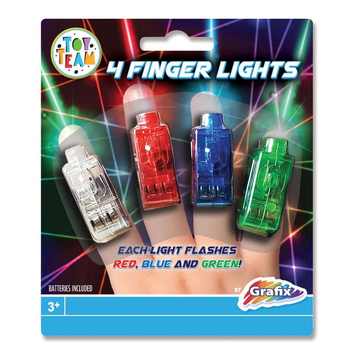Grafix - Finger Lights, 4pcs. 710001
