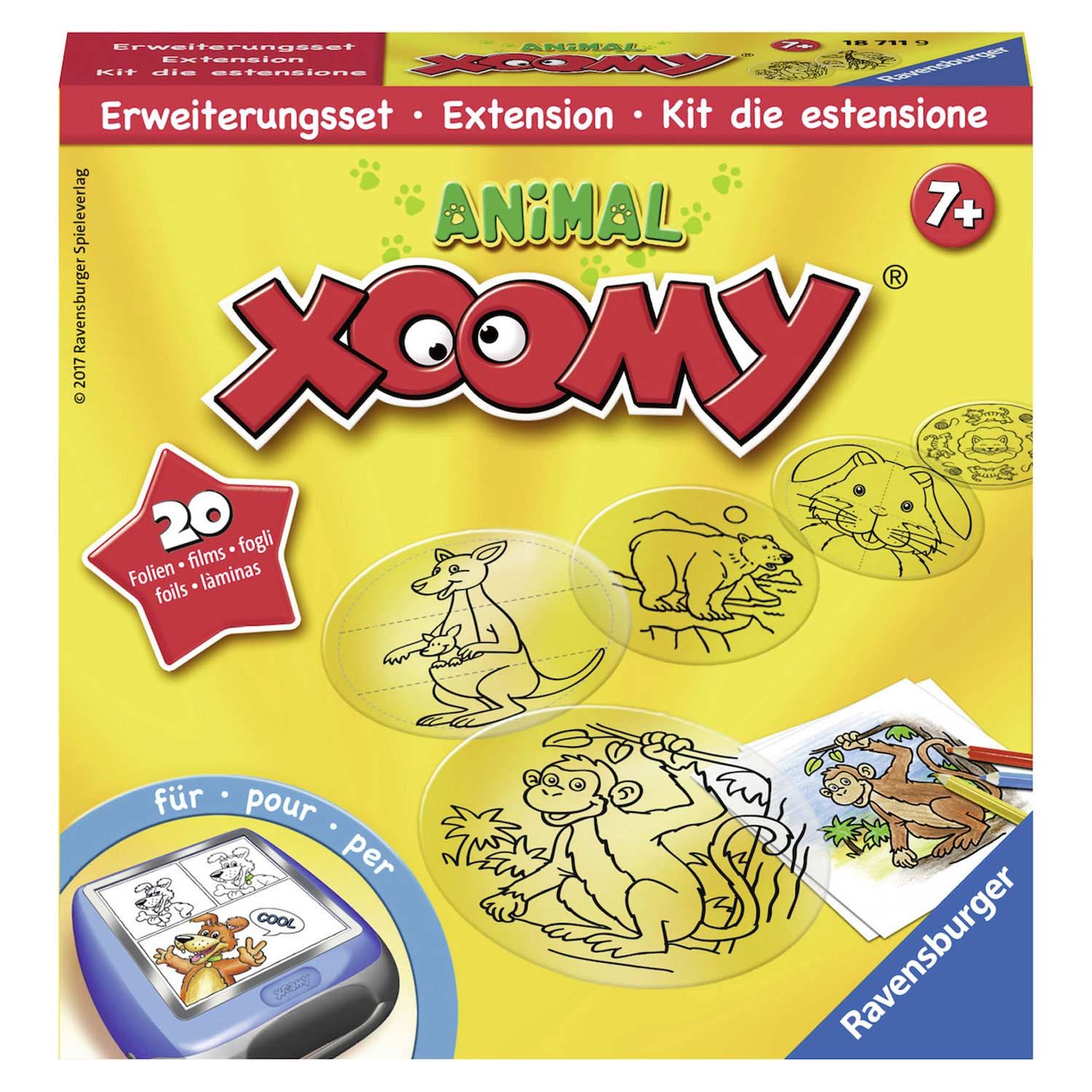 Xoomy Extension set of animals