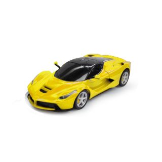 Voiture radiocommandée Ferrari jaune 1/24
