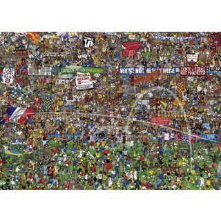 Puzzle Football History 3000 pièces Heye 29205