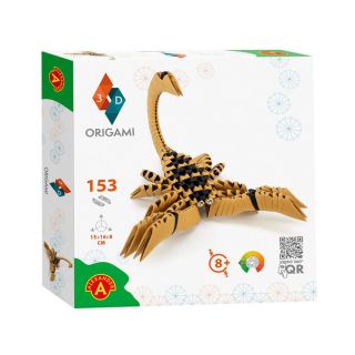 Selecta - ORIGAMI 3D - Scorpio, 153pcs. AT2349