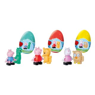 PlayBIG Bloxx Peppa Pig Funny Egg, Set of 3 800057174