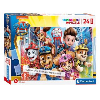 Clementoni Maxi Puzzle Paw Patrol The Movie, 24pcs. 24222