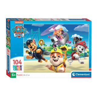 Clementoni Jigsaw Puzzle Super Color PAW Patrol, 104pcs. 27265