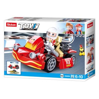 Sluban Pull Back Kart M38-B0899