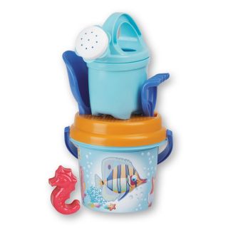 Jouet-Plus Ensemble de seau de plage avec Poisson