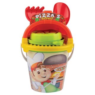 Jouet-Plus Seau de plage Pizza garni
