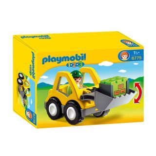 Playmobil 1.2.3 6775 Chargeur et ouvrier