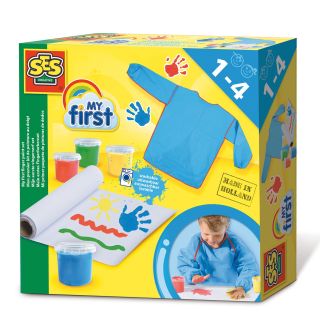 My first Mon premier kit de peinture au doigt