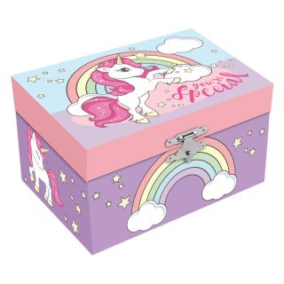 Boîte à musique Licorne you're special