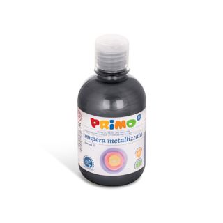 Pot de peinture métalique noir pour l'école 300ml