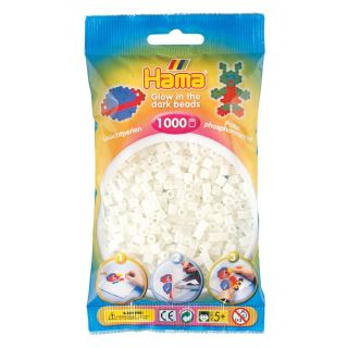 Hama Ironing beads-Glow in the Dark (055), 1000pcs.