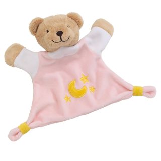Doudou ours Lune rose