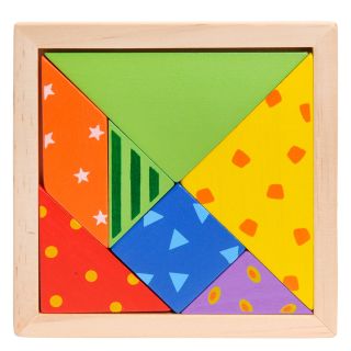 Wooden Tangram Puzzle