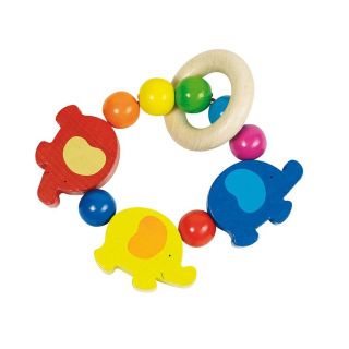 Hochet élastique éléphant