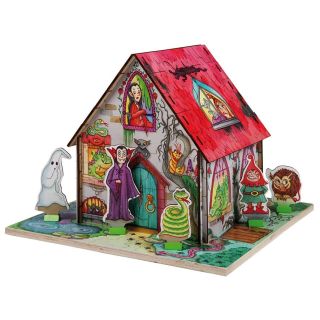 Puzzle 3D la maison des sorcières