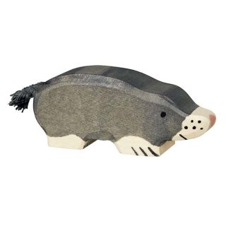 Figurine Holztiger Taupe grise