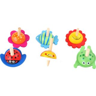 Toupie en bois Héléne modèle aléatoire