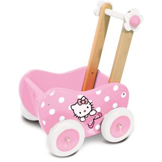 Landau à pousser en bois Hello Kitty Marine