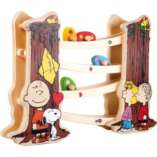 Circuit à boules en bois Snoopy
