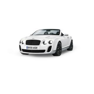 Bentley Continental GT Speed Cabrio blanche 40 MHz