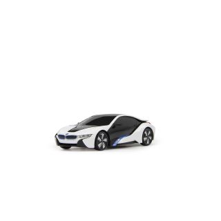 BMW i8 blanche 27 MHz 1/24