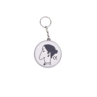 Porte-clés visage fun modèle aléatoire