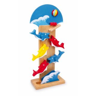 Circuit de billes en bois Mer