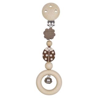 Clip coccinelle naturel