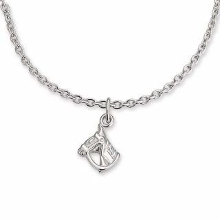 Collier avec pendentif de tête de cheval Eole