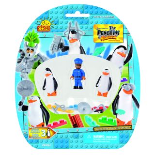 Figurine du Pingouins de Madagascar en mission