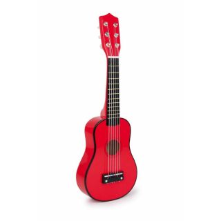 Guitare rouge pour enfant Kriss