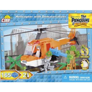 Jeu de construction de l'hélicoptère des Pingouins de Madagascar