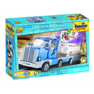 Jeu de construction du camion des Pingouins de Madagascar