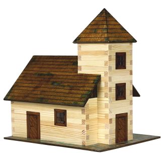 Jeu de construction en bois Walachia l'église 213 pièces