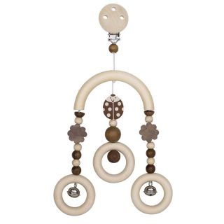 Mini trapèze coccinelle naturel