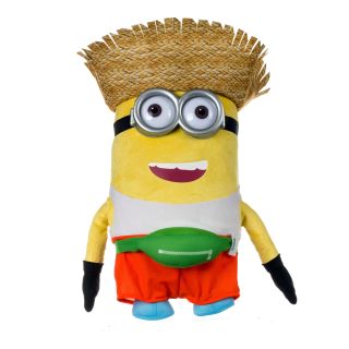 Peluche Dave le vacancier les Minions 18 cm