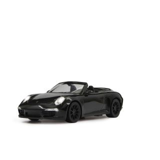 Porsche 911 Carrera S noire 27 MHz 1/12