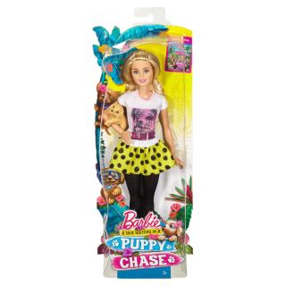Poupée Barbie avec son chiot