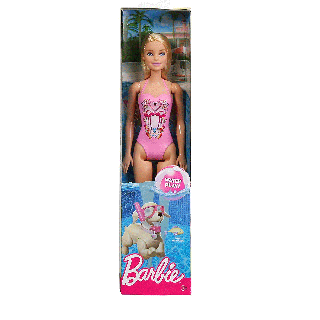 Poupée Barbie mayo de bain rose