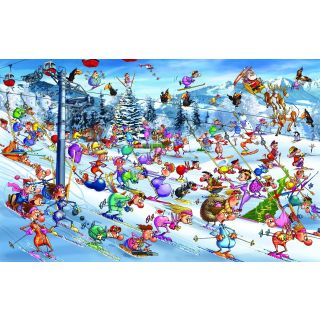 Puzzle 1000 pièces Ski