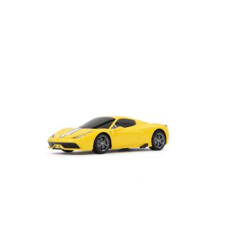 Voiture radiocommandée Ferrari 458 Speciale A jaune 1:24
