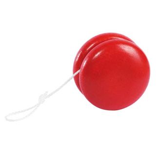 Yoyo en bois rouge